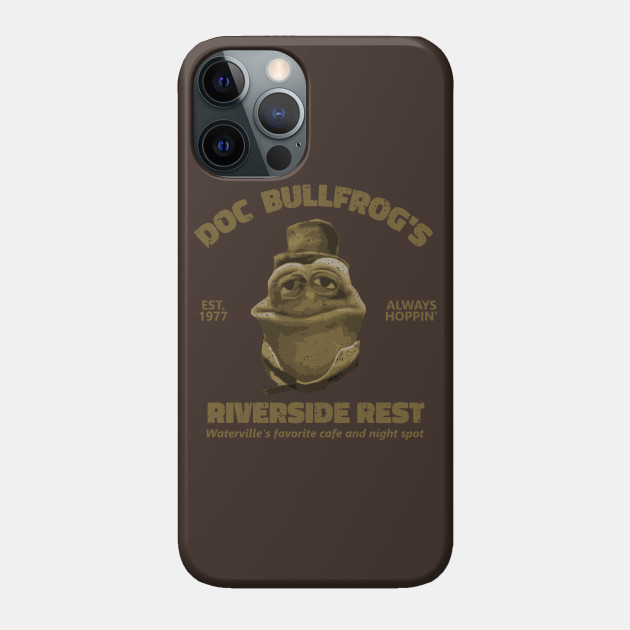 Emmet Otter Doc Bullfrog's Riverside Rest - Emmet Otter - Phone Case