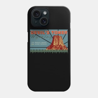 Devil's Tower Tourist Phone Case