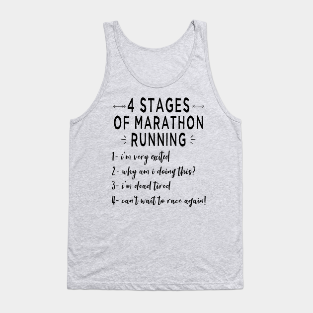 Marathon Running Funny List Runners Humorous - Marathon Runner - Tank Top | TeePublic Marathon Running Funny List Runners Humorous - Marathon Runner - Tank Top | TeePublic