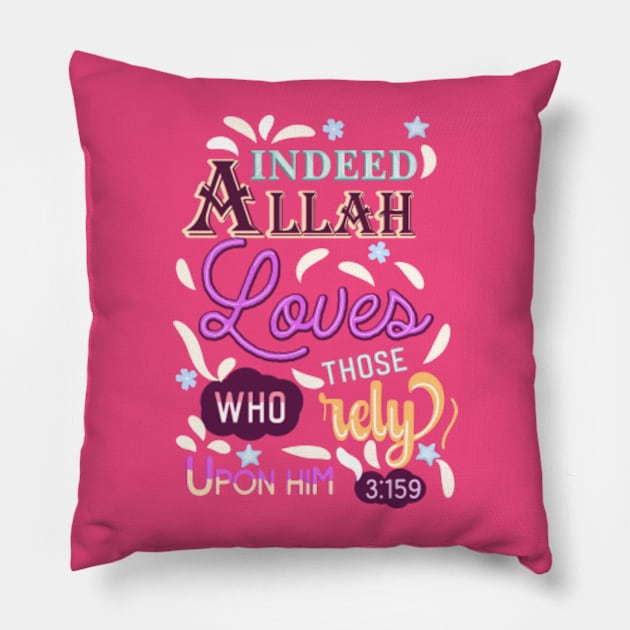 Quran  Quotes Pillow by Fancy Funky Garbage