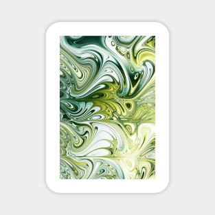 abstract wave pattern Magnet