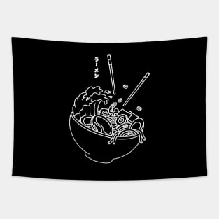 A Bowl of Ramen Minimalist Tapestry