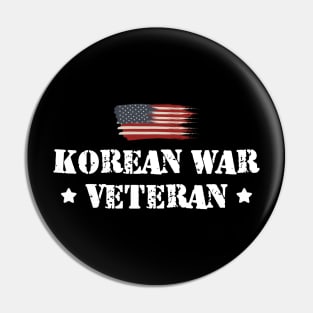 Korean War Veteran Pin