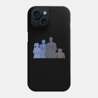Hero Party Sousou no Frieren Anime Characters Silhouette October 2023 SNF38 Phone Case