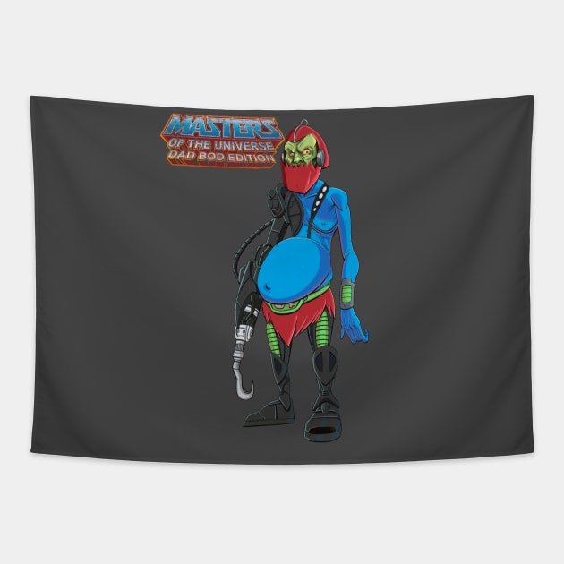 Trapped Jaw Tapestry by Grave Adventures 