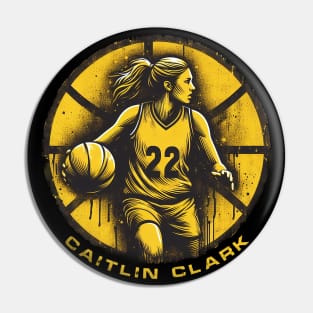 Caitlin Clark 22 - Women Basketball player Pin