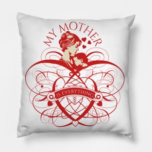 Mothers Day 2023 2024 Mother Is Everything Pillow