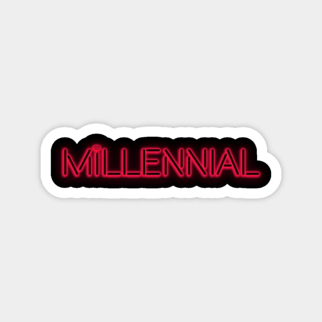 Millennial Magnet by Tizzime 