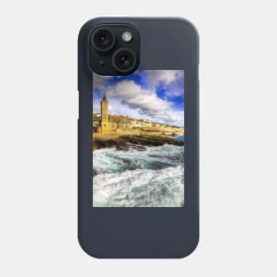 Porthleven Stormy Seas Phone Case