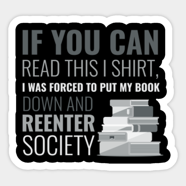 BOOKS, BOOK, READING, READ, LIBRARY, TEACHER, - Books - Sticker