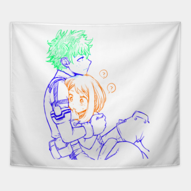 Boku No Hero Academia Deku X Uraraka Wallpaper For You If you like her art be sure to follow her twitter, she keeps posting her art there from time to time while her pixiv is a bit dead. boku no hero academia deku x uraraka