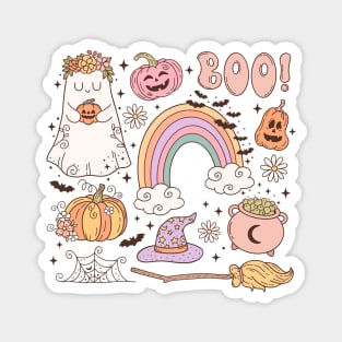 Spooky Cute Pastel Halloween Magnet