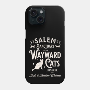 Salem Sanctuary for Wayward Cats Dark Phone Case