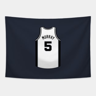 Dejounte Murray San Antonio Jersey Qiangy Tapestry