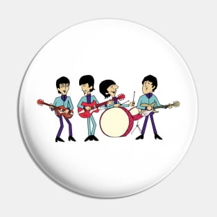 The  Cartoon Band Pin