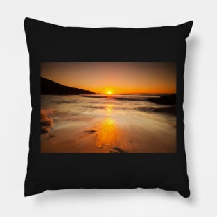 Limeslade Bay, Gower, Wales Pillow