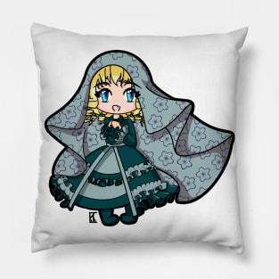 Victorian goth Pillow