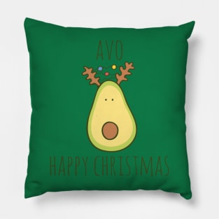 Avo Happy Christmas Pillow