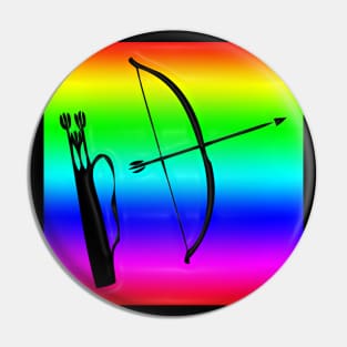 Western Era - Bow and Arrow Pin