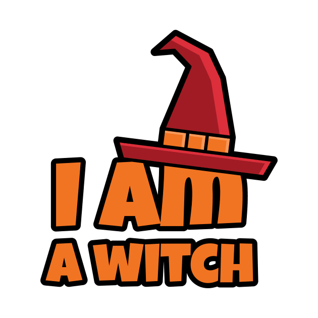 I AM A WITCH HALLOWEEN CUTE T-SHIRT by artforsomeone2020@gmail.com