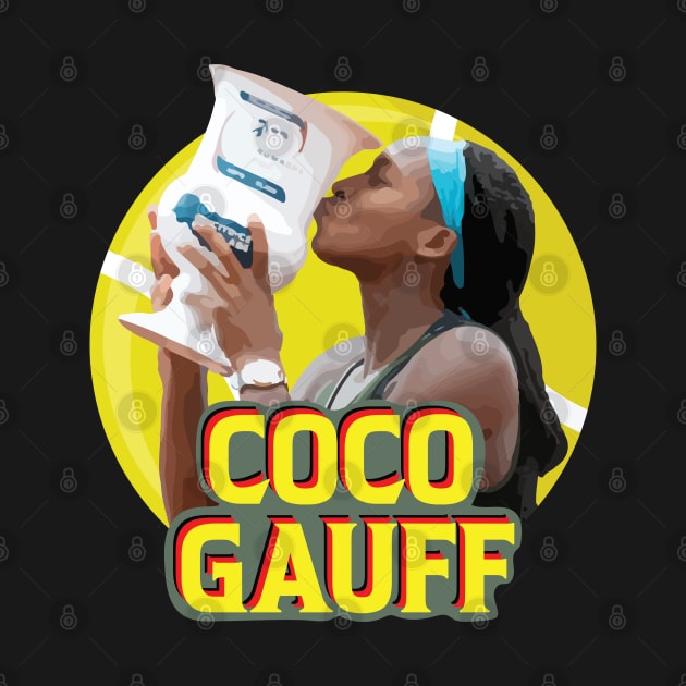 Coco Gauff Champion, The Winner by AqlShop