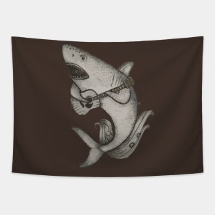 Shark serenade Tapestry