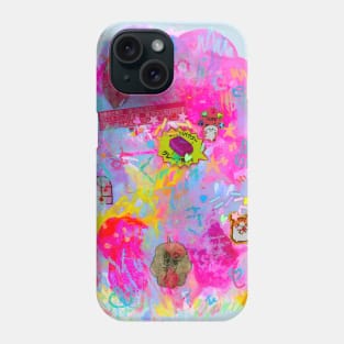 pastel piles Phone Case