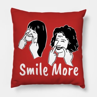 SMILE MORE Broad City Pillow