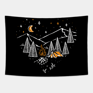 Night in Love Tapestry