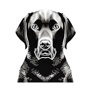 Geometric Labrador Retriever T-Shirt