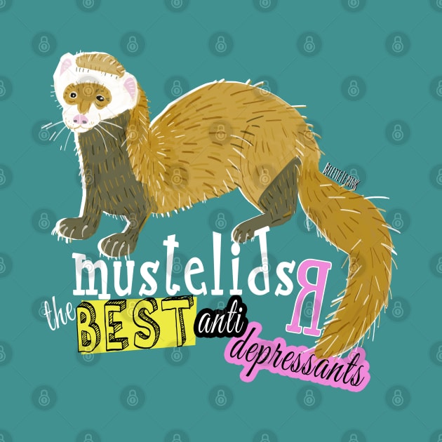 Mustelids are The best antidepressants by belettelepink