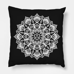 Mandala D20 Dice RPG Pillow