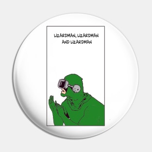 Lizardman Pin