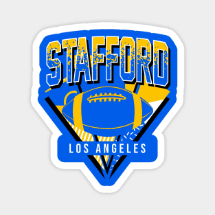 Vintage los Angeles Football Stafford Magnet