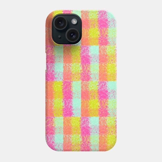 Tiny Dot Checkered Phone Case by Rosemarie Guieb Designs