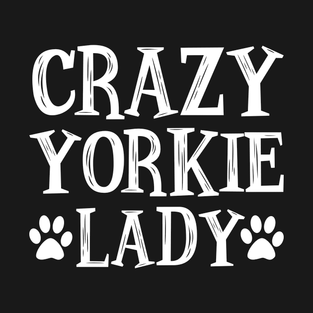 Crazy Yorkie Lady by SimonL