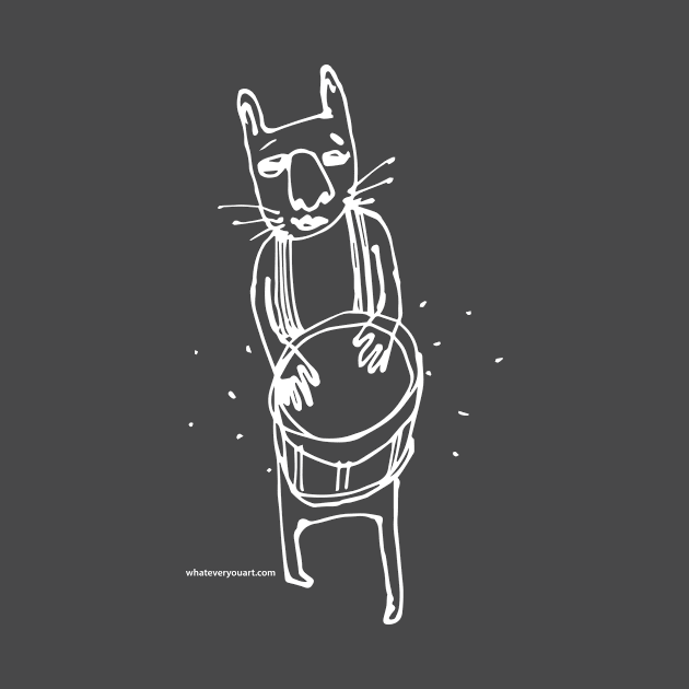 Little Drummer Rabbit by WhateverYouArt