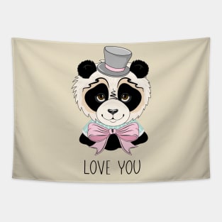 Panda Love You Tapestry