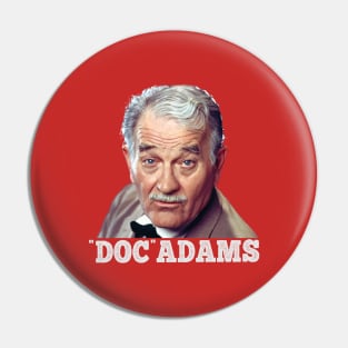 "Doc" Adams - Gunsmoke - Milburn Stone - Tv Western Pin