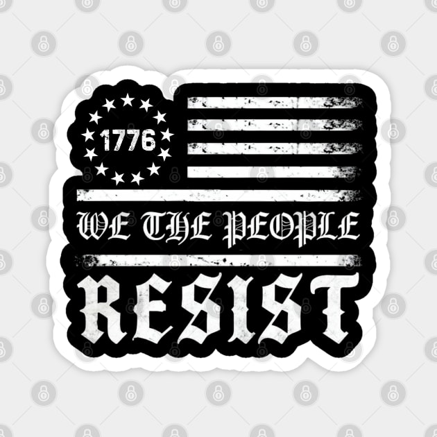 Anti-trump Magnet by Creatifly Graphic Tees