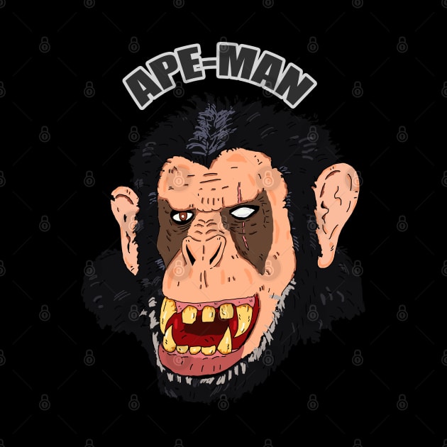 angry chimpanzee by Ragna.cold