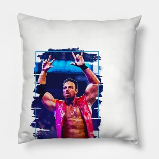 LA Knight \ Brush Art \\ WWE Pillow