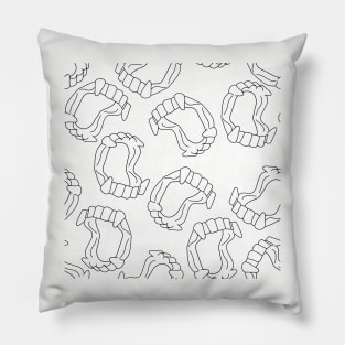 Falling Fangs Pillow