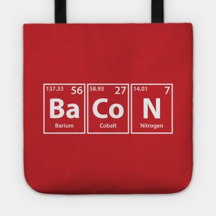 Bacon Elements Spelling Tote