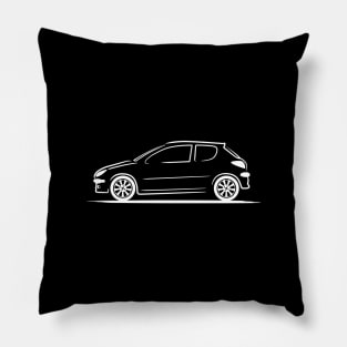 Peugeot 206 White Pillow