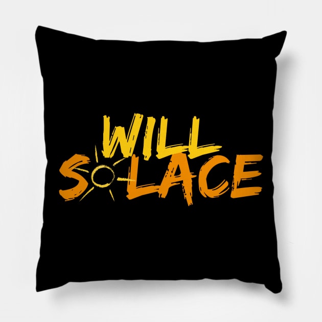 Will Solace Sun Pillow by queenbeka
