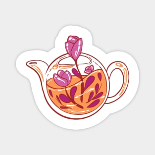 Lesbian Teapot Hidden colors Magnet