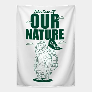 Take Care Of Nature Tapestry