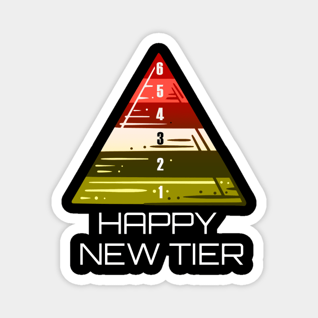 Happy New Tier Magnet by Dogefellas