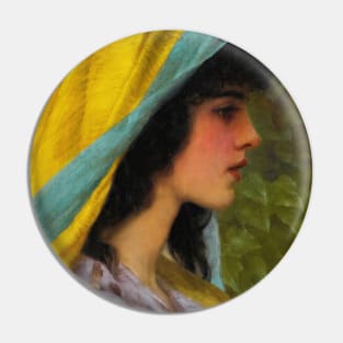 Melissa by John William Godward Pin